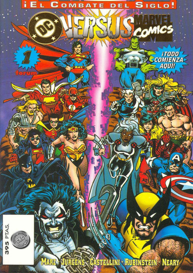 Marvel vs DC Comic
