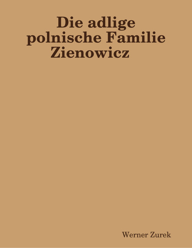 Die adlige polnische Familie Zienowicz