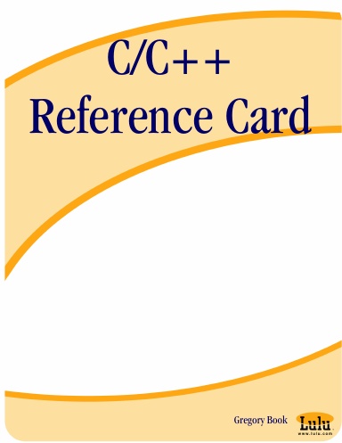 C/C++ Reference Card