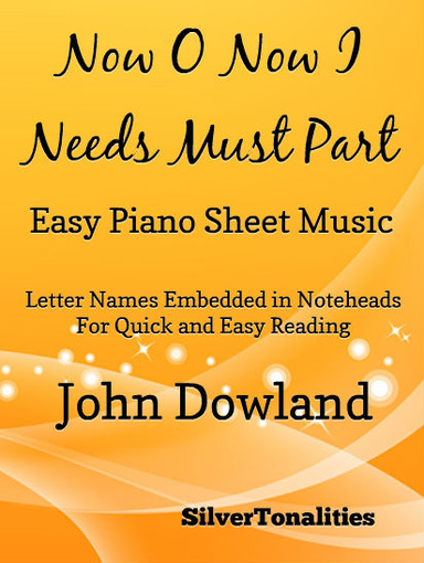 Now O Now I Needs Must Part Easy Piano Sheet Music Pdf