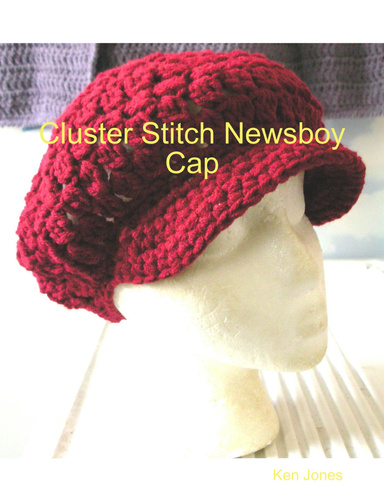 Cluster Stitch Newsboy Cap