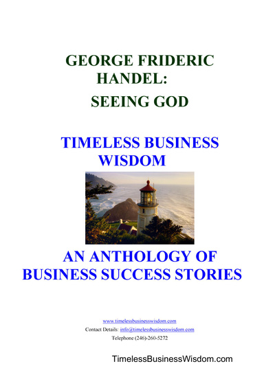 George Frideric Handel - Seeing God