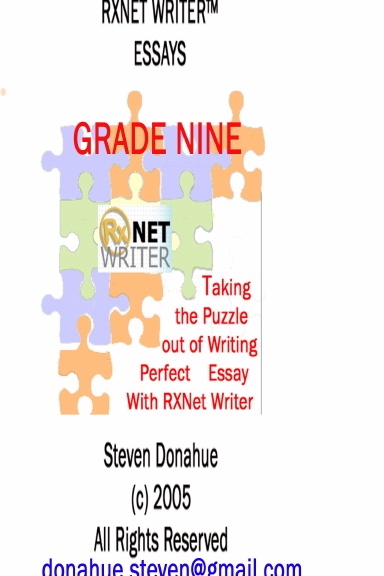 RXNET WRITER™ ESSAYS GRADE NINE