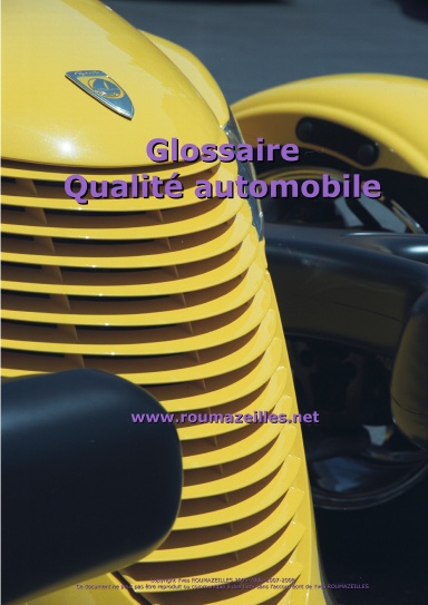 Glossaire Qualité Automobile