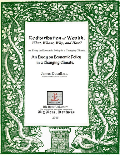 Redistribution of Wealth