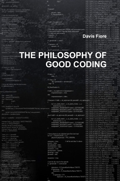THE PHILOSOPHY OF GOOD CODING
