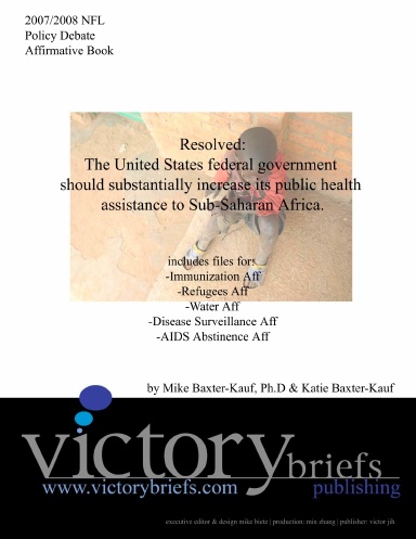 The 2007-2008 Policy Debate Affirmative HandBook