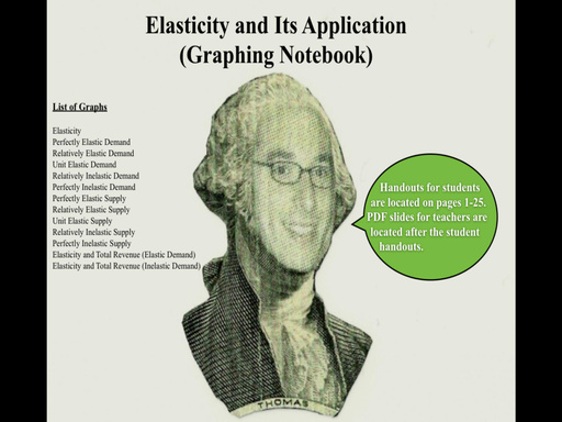 Elasticity and Its Application (Graphing Notebook)