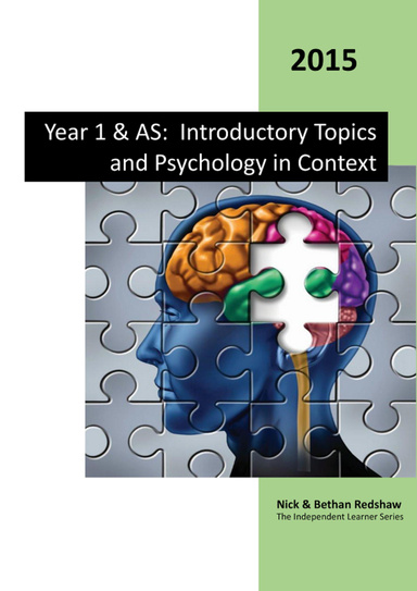 Introductory Topics And Psychology In Context