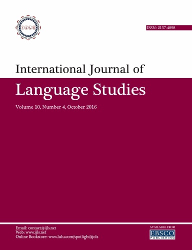 International Journal of Language Studies (IJLS) – volume 10(4)