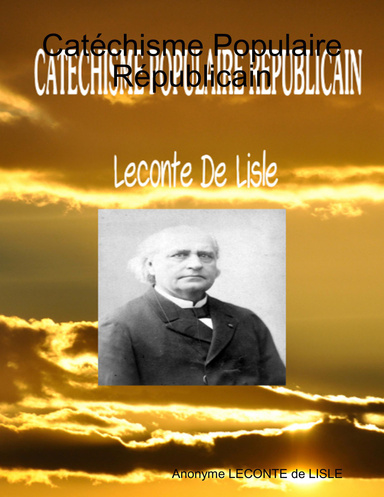 Catéchisme Populaire Républicain