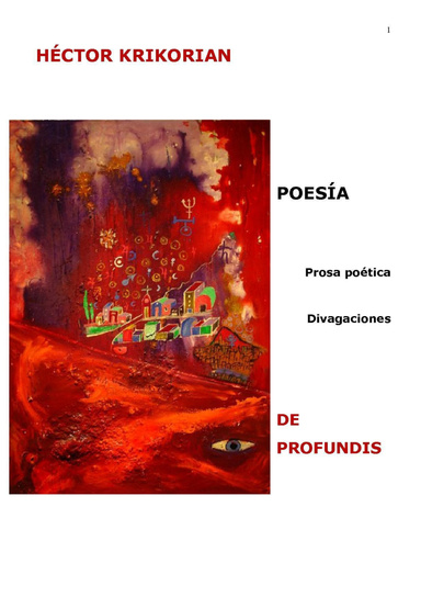 POESÍA Prosa poética Divagaciones DE PROFUNDIS