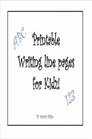 Handwriting Book for Kids!