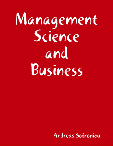 Management Science and Business