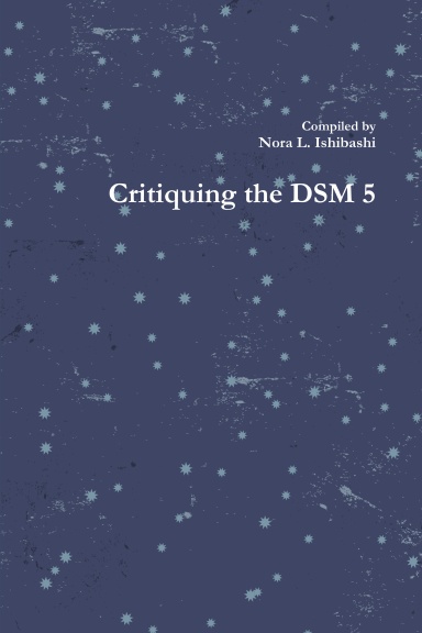 Critiquing the DSM 5