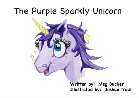 The Purple Sparkly Unicorn
