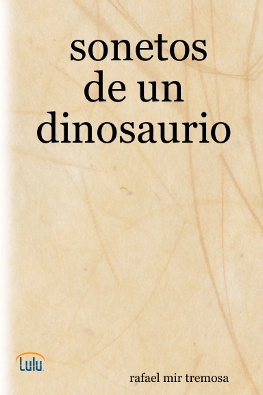 sonetos de un dinosaurio