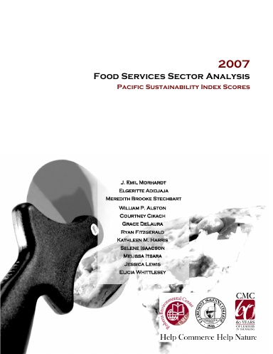2007 Food Services Sector Analysis (black and white)