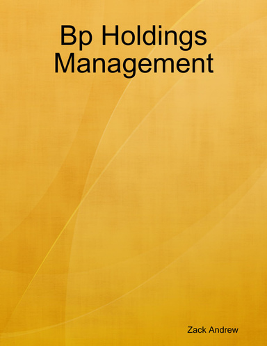 Bp Holdings Management