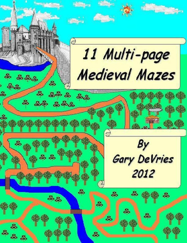 11 Multi-page Medieval Mazes