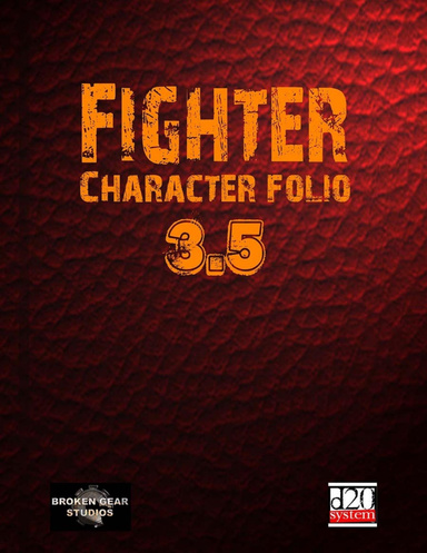 Fighter Character Portfolio 3.5