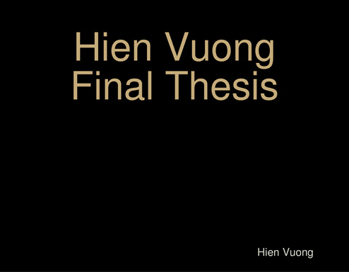 Hien Vuong Final Thesis