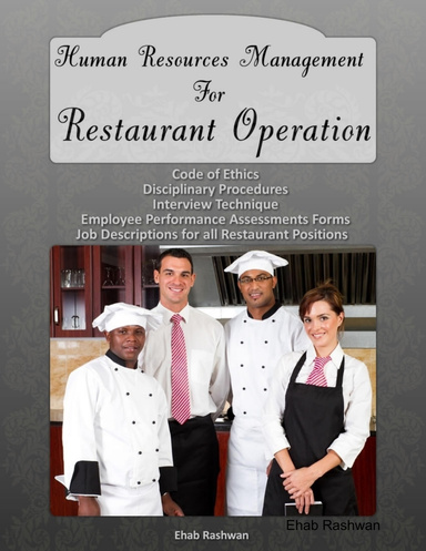 Human Resources & Personnel Management  For Restaurant Operation