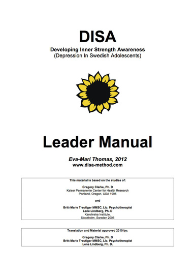 DISA Leader Manual