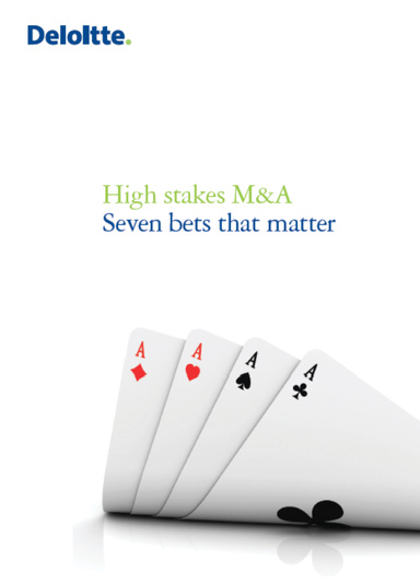 High Stakes M&A