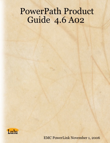 PowerPath Product Guide 4.6 A02