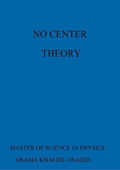 NO CENTER THEORY