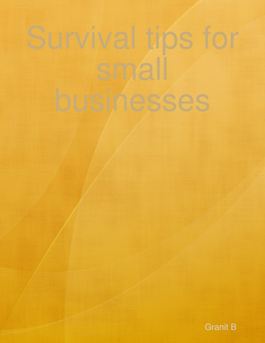 Survival tips for small businesses