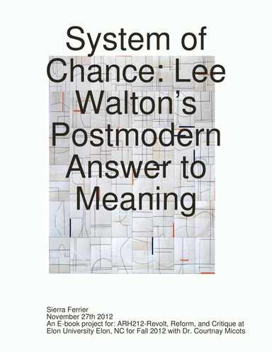 Lee Walton E-Book