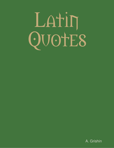 Latin Quotes