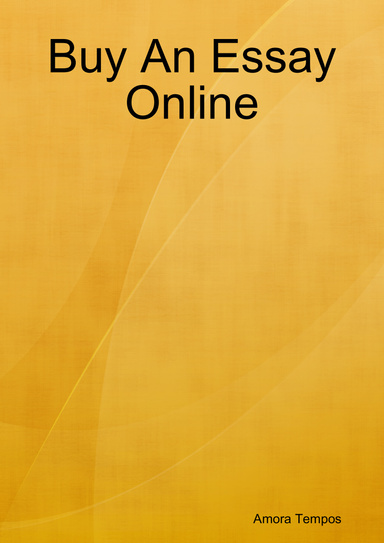 Buy An Essay Online