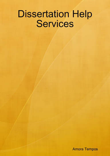 Dissertation Help Services