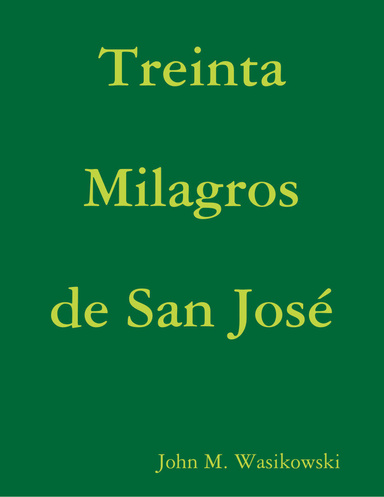 Treinta Milagros de San José