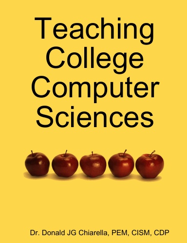 Teaching College Computer Sciences
