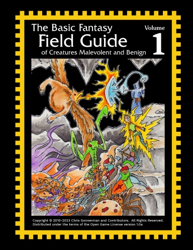 The Basic Fantasy Field Guide, Volume 1 (coilbound)