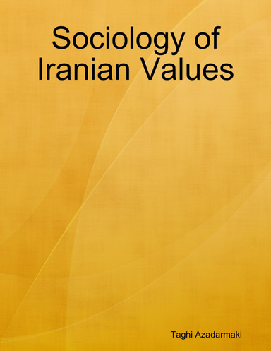 Sociology of Iranian Values
