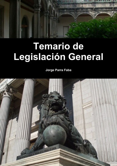 Temario de Legislación General