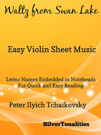 Waltz From Swan Lake Tchaikovsky Easy Violin Sheet Music Pdf