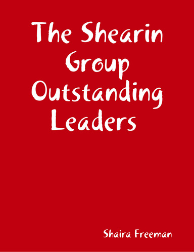 The Shearin Group Outstanding Leaders