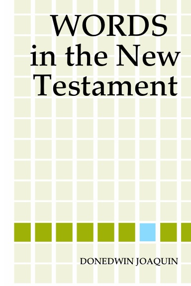 WORDS in the New Testament