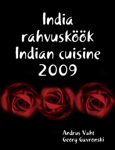 India rahvusköök 2009. Indian cuisine 2009