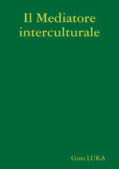 Il Mediatore interculturale