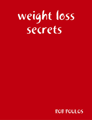 weight loss secrets