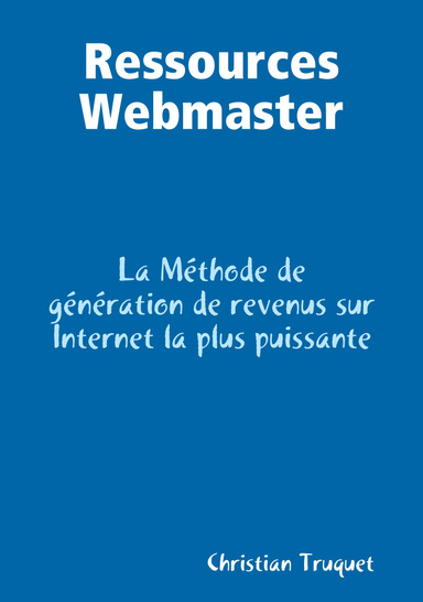 Ressources Webmaster