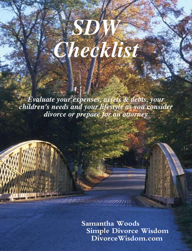 SDW (Divorce) Checklist