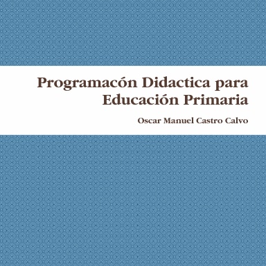 Programacón Didactica para Educación Primaria
